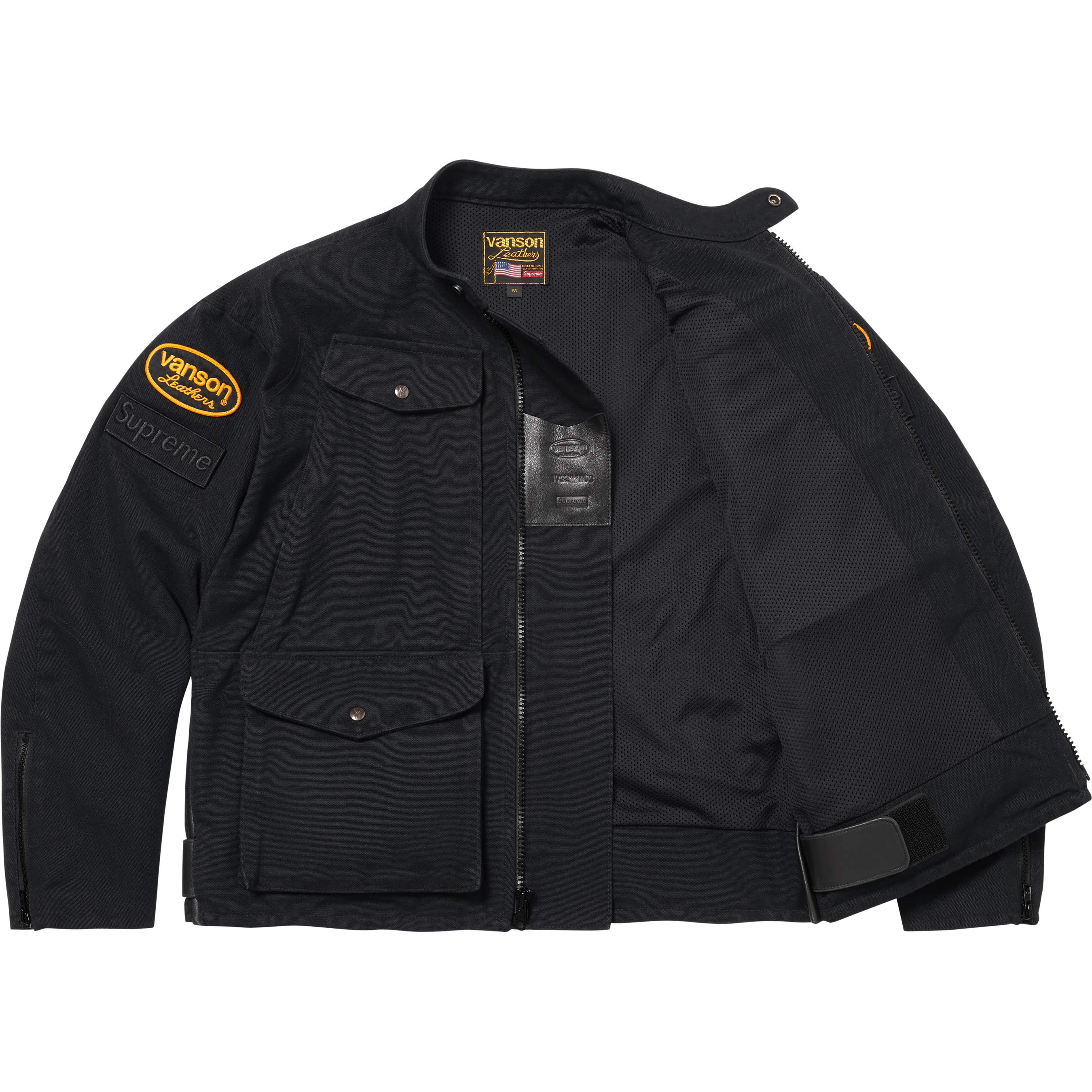 Supreme®/Vanson Leathers® Cordura® Jacket view 4